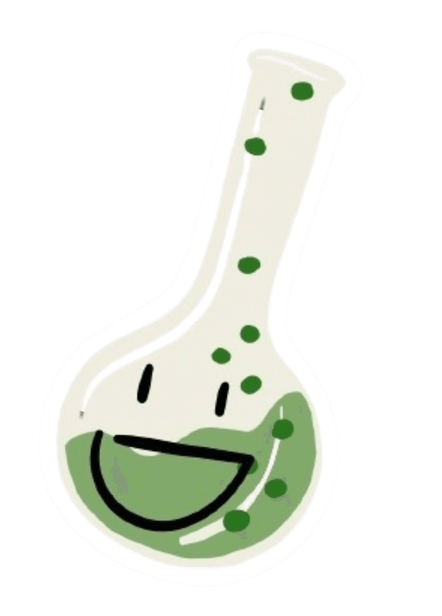 Volumetric Flask Mascot